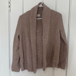 a new day Women's Tan Cardigan Sweater